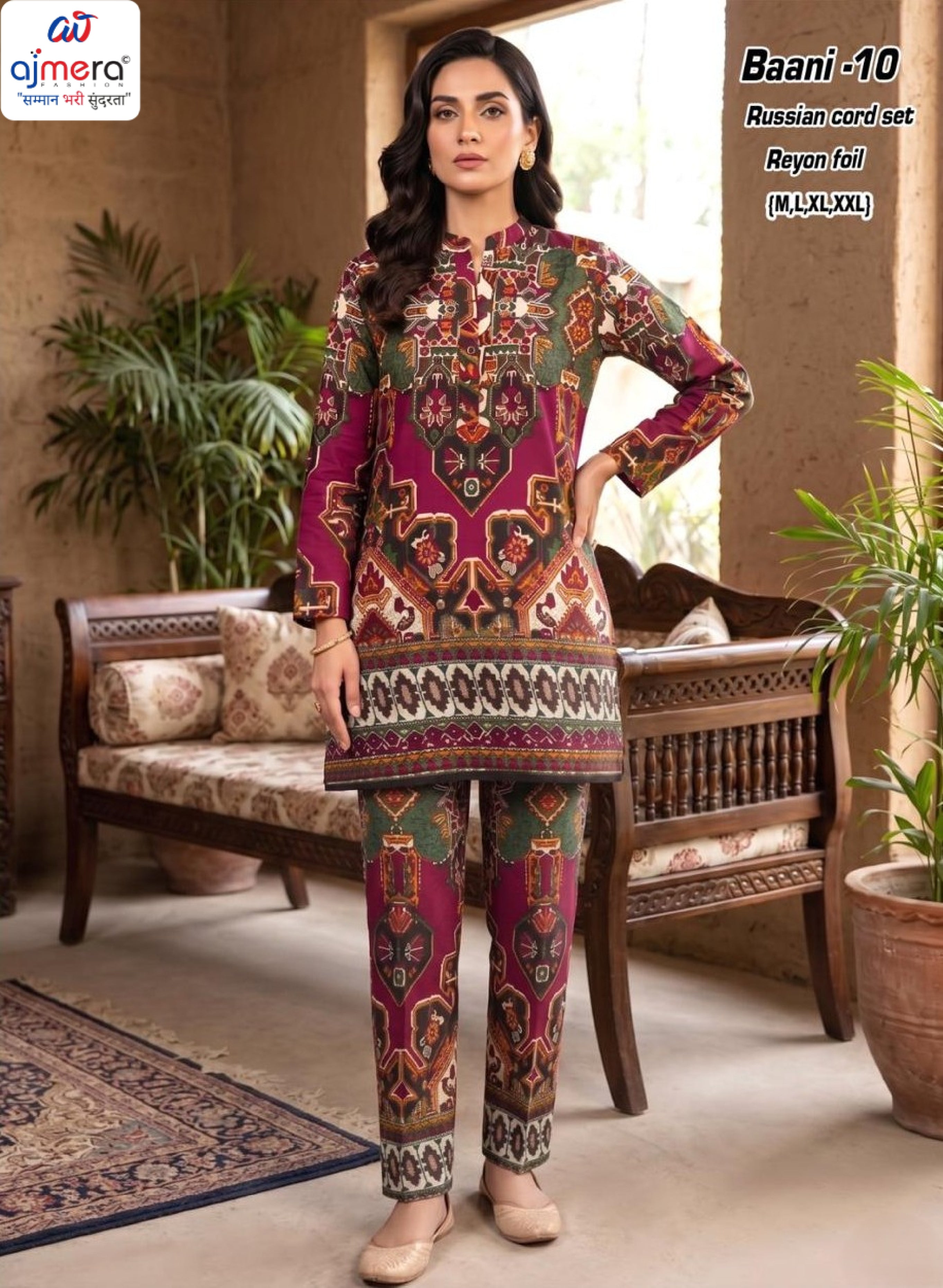 Designer Co-Ord Kurti Set for Women | AAC-BAANI