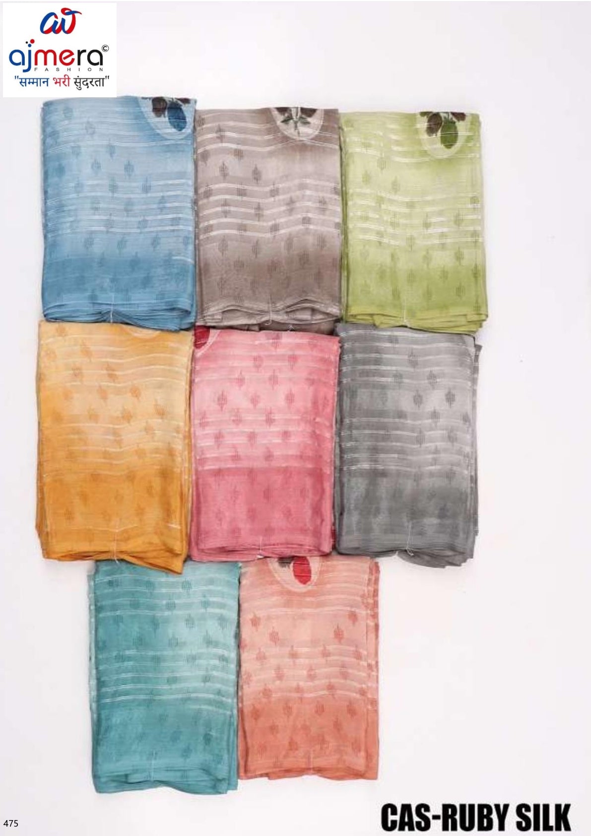 Weightless Print Loose Saree with Blouse for Premium Ethnic and Traditional Wear | CAS-RUBY SILK