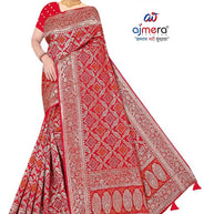 Fashionable Jacquard Silk Saree with Blouse Piece for Special Events | DBU-CHUNDARI SILK VOL-2