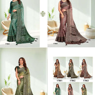 Premium Printed Saree with Matching Blouse Piece for Ethnic Elegance | RDD-VEENA VOL-07