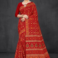 Daily Wear Cotton Saree with Without Blouse for Premium Ethnic and Traditional Wear | DS-KAILASHPATI