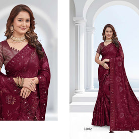 Fashionable Printed Saree with Blouse Piece for Festive Collection  | RDD-YUKTI VOL-58