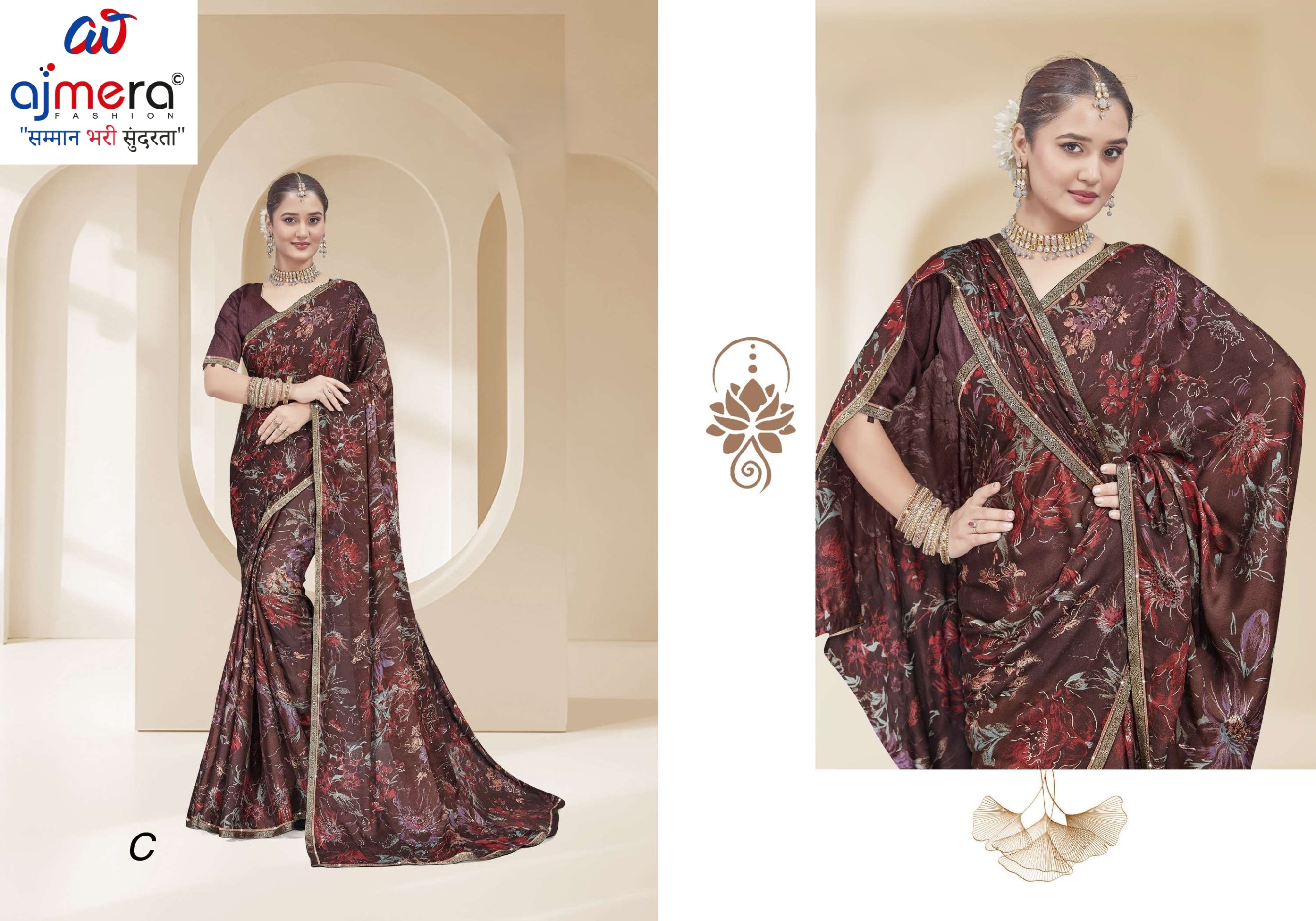 Designer Printed Saree with Blouse Piece for Special Occasions | RDD-NAYRA