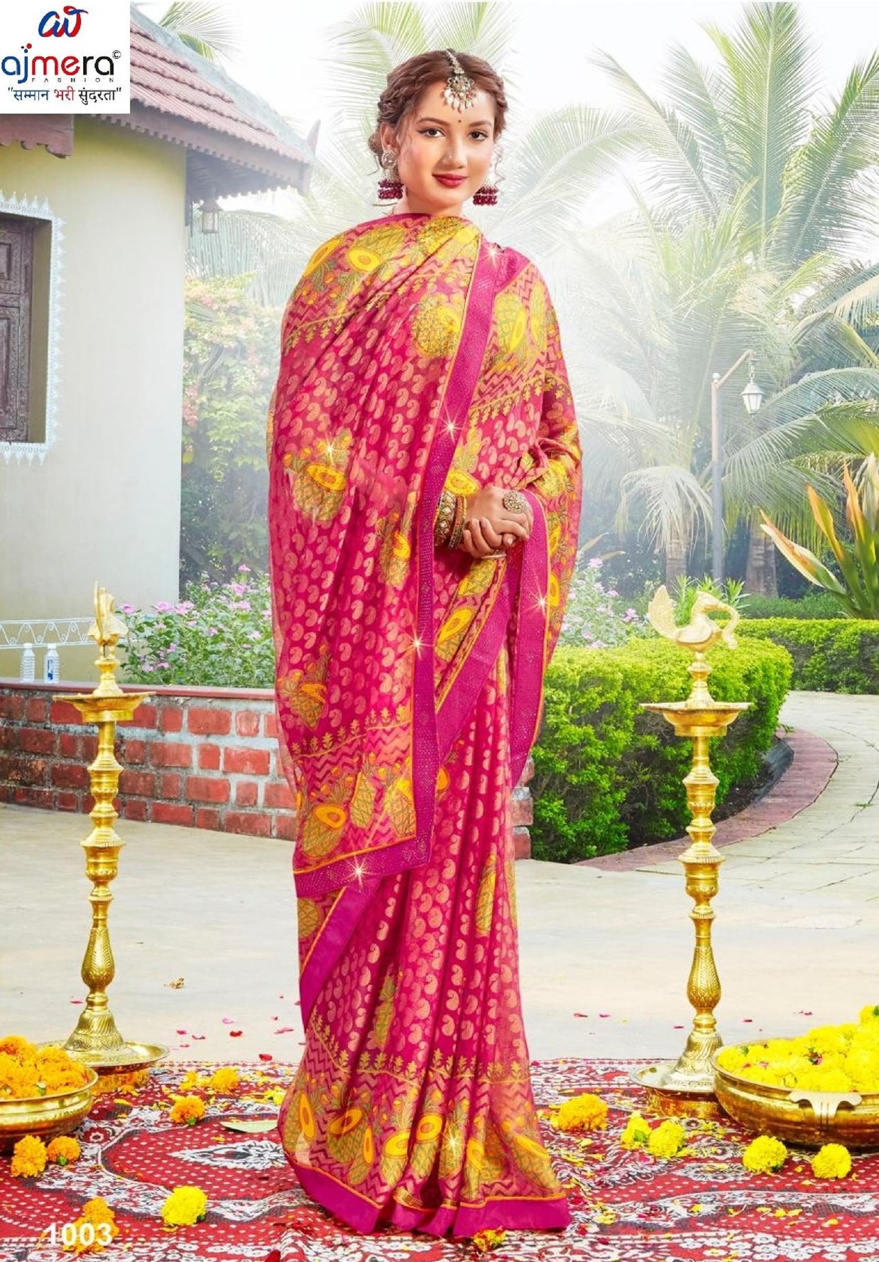 Trendy Printed Saree with Blouse Piece for Women’s Ethnic Wardrobe | PRM-BREZZA