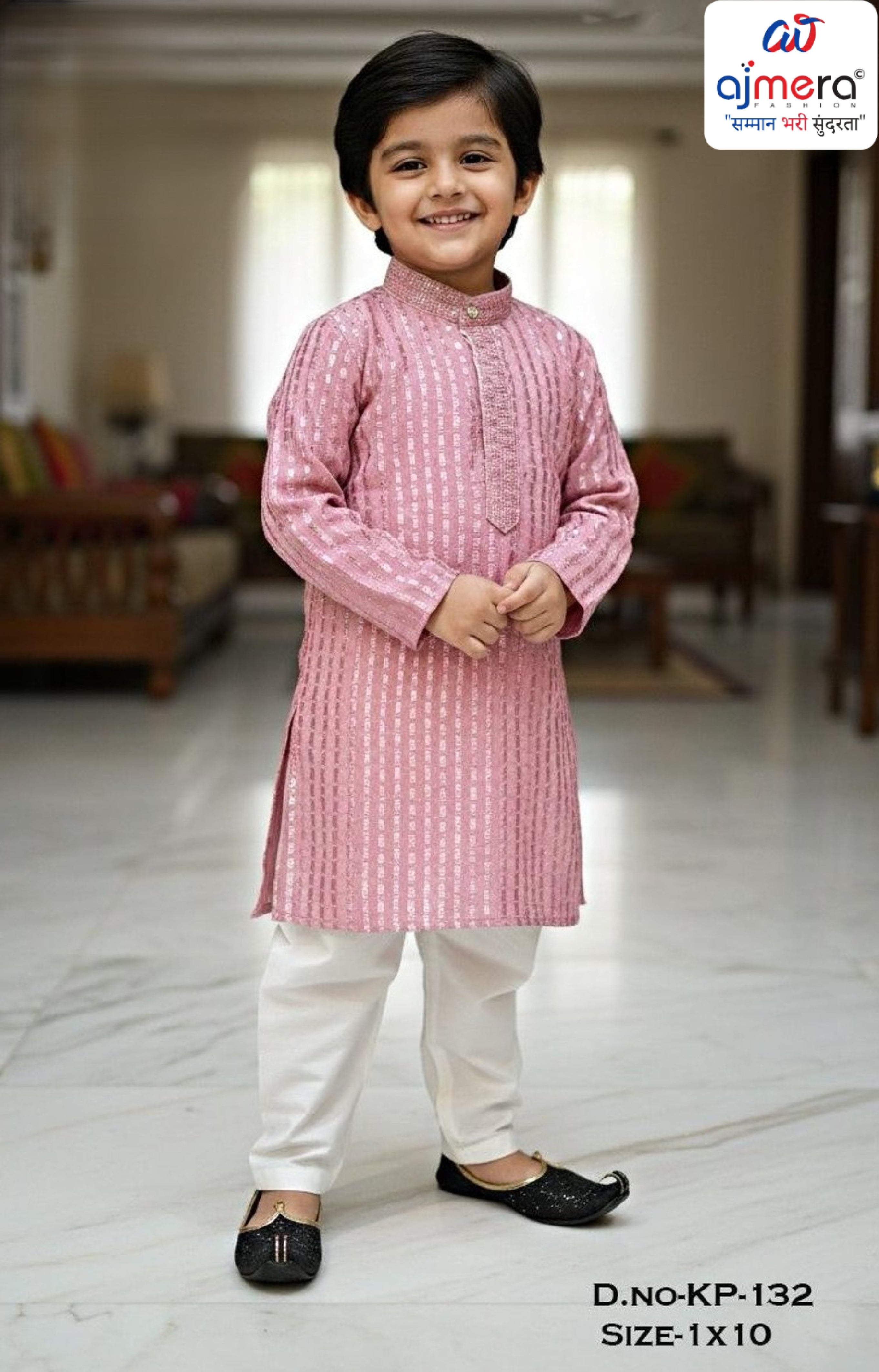 Wholesale Kids Kurta Payjama Set | JDW-KP132
