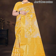 Luxury Charm Jacquard Silk Saree Without Blouse | TUL-AMRIT LOVE COTTON