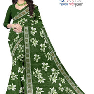 Vichitra Jari Print Loose Saree with Blouse for Premium Ethnic and Traditional Wear | CAS-MITHAS