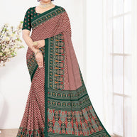 Trendy Printed Saree with Blouse Piece for Women’s Ethnic Wardrobe | PUS-DREAM GIRL-513