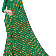 Zomato Print Loose Saree with Blouse for Premium Ethnic and Traditional Wear | CAS-SAWARIYA