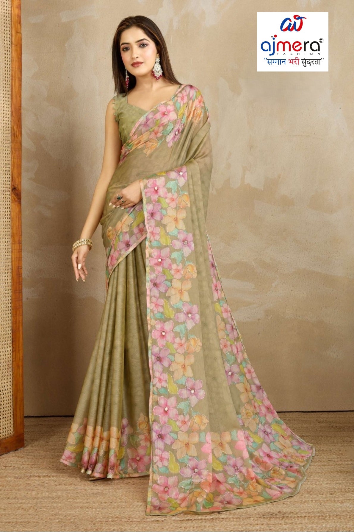 Trendy Printed Saree with Blouse Piece for Women’s Ethnic Wardrobe  | RMF-SAANVIKA VOL-2