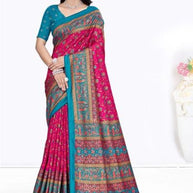 Designer Printed Saree with Blouse Piece for Special Occasions  | VER-BANJARAN-47456