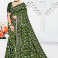 Contemporary Printed Saree with Blouse Piece for Premium Wear  | GPT-MEGHA-2