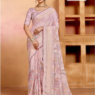 Chic Printed Saree with Blouse Piece for Sophisticated Ethnic Style  | RDD-PRACHI VOL-03