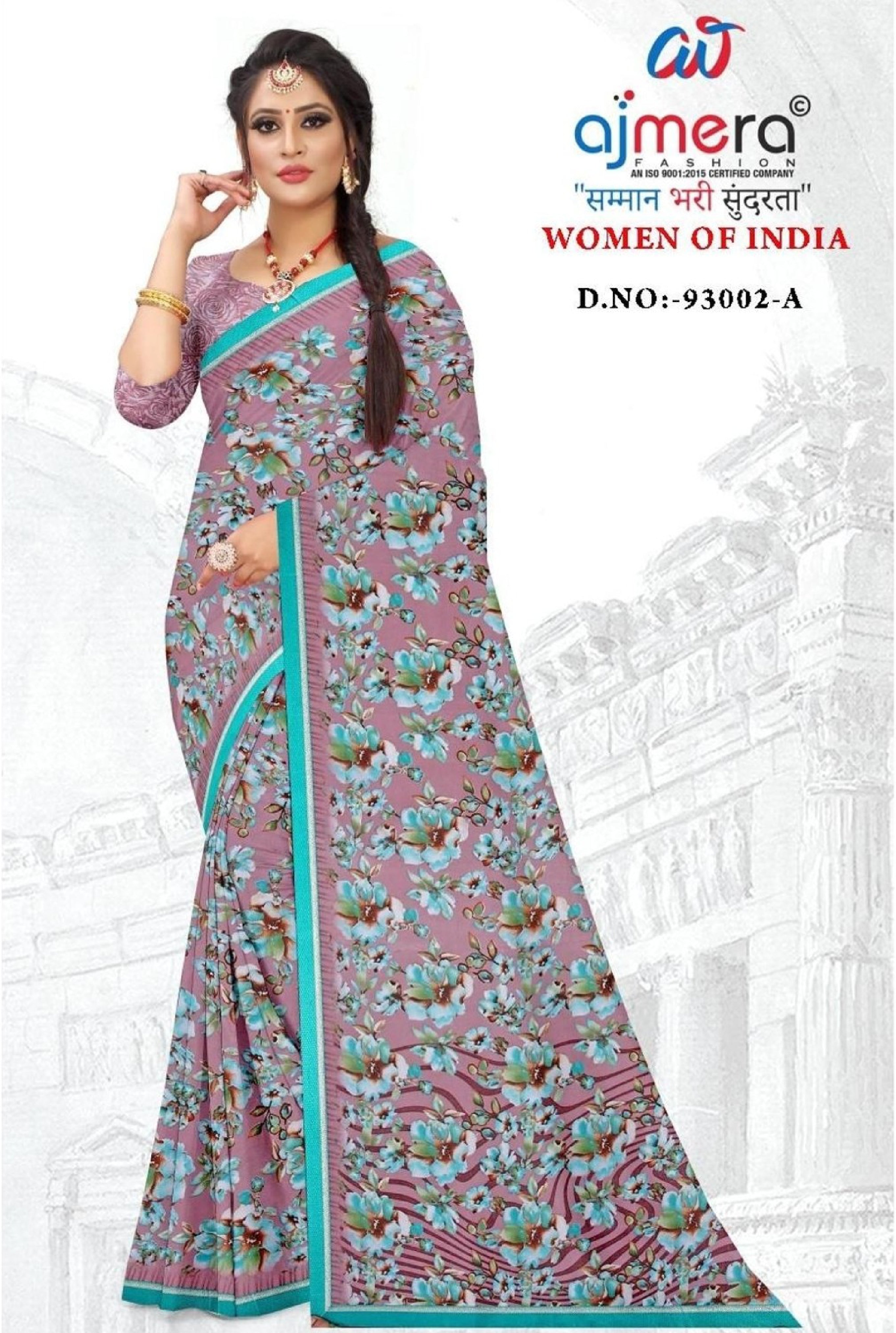 Trendy Printed Saree without Blouse for Women’s Ethnic Wardrobe | GLC-WOMEN OF INDIA
