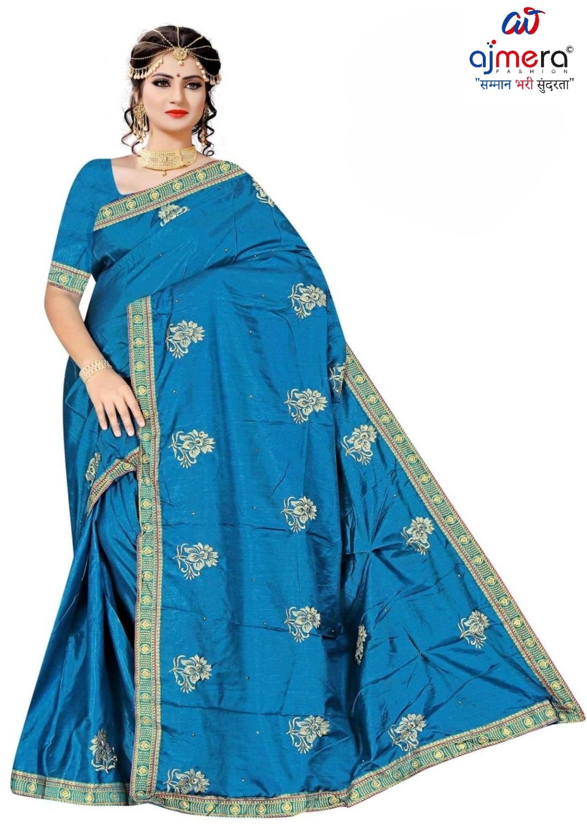 Buy Dyed Matching Saree in Bulk with Blouse Piece for Premium Ethnic and Traditional Wear | VKM-ODELA