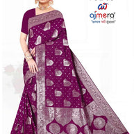 Fashionable Jacquard Silk Saree with Blouse Piece for Special Events | DBU-BANARASI SILK VOL-39