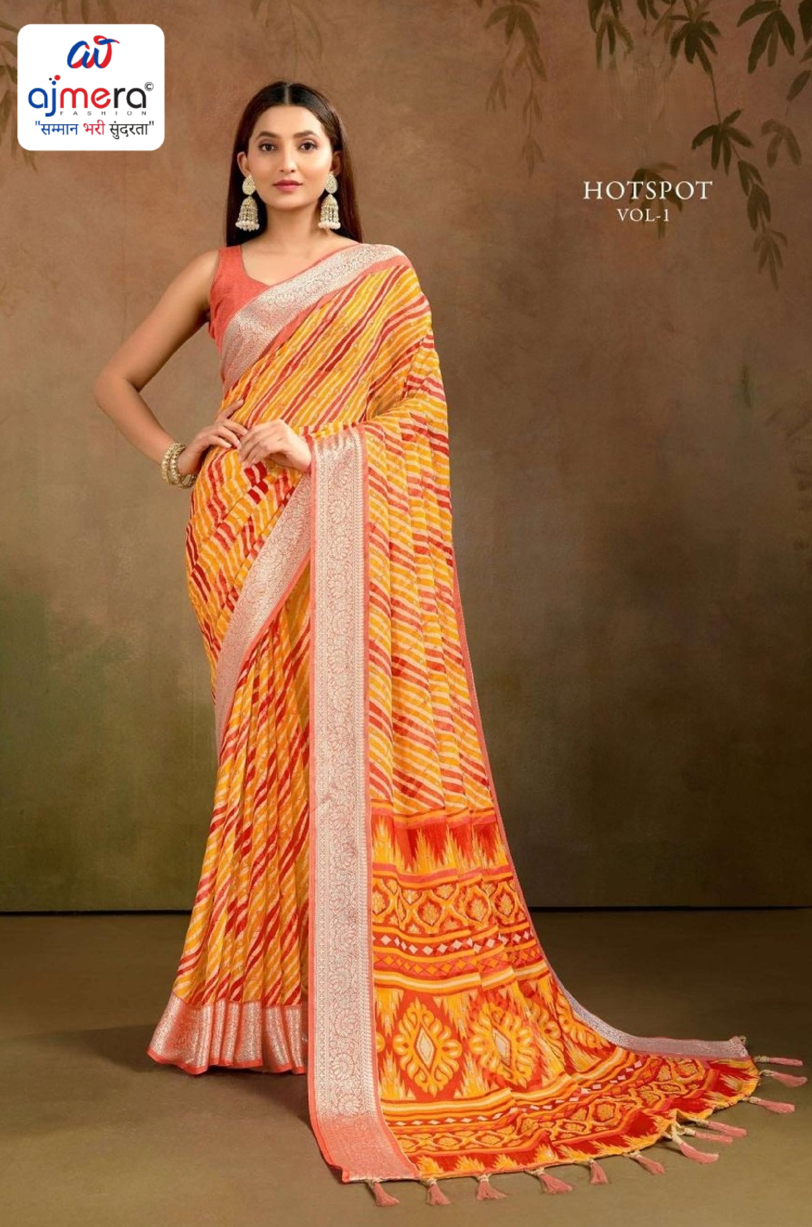 Designer Printed Saree with Blouse Piece for Special Occasions  | RMF-HOTSPOT VOL-01