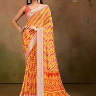 Designer Printed Saree with Blouse Piece for Special Occasions  | RMF-HOTSPOT VOL-01