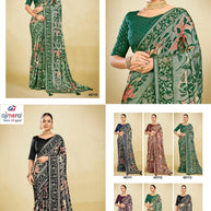 Designer Printed Saree with Blouse Piece for Special Occasions  | RDD-OJASVI VOL-2