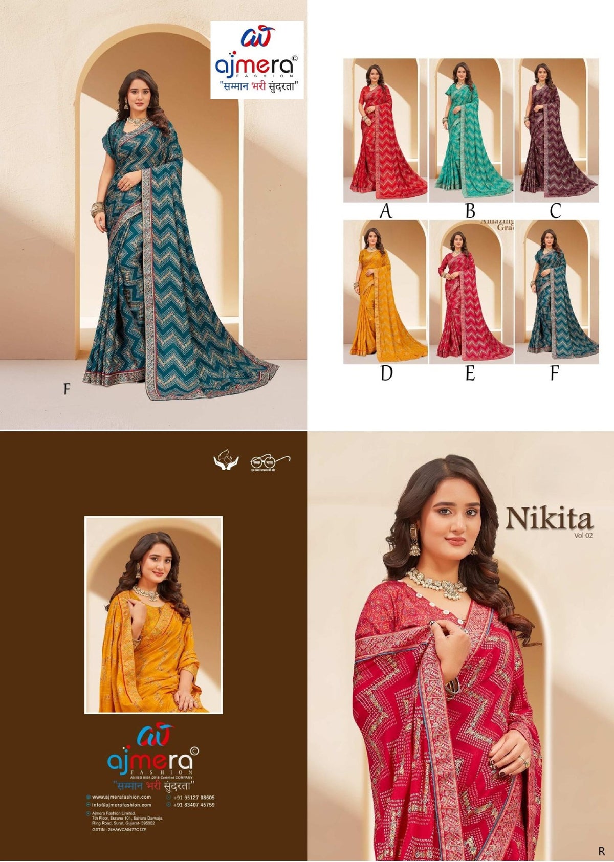 Classic Printed Saree with Blouse Piece for Timeless Traditional Style | RDD-NIKITA VOL-02