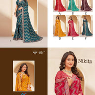 Classic Printed Saree with Blouse Piece for Timeless Traditional Style | RDD-NIKITA VOL-02