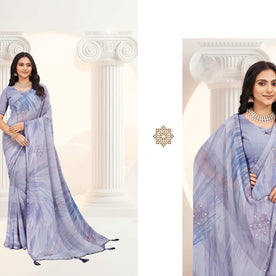 Trendy Printed Saree with Blouse Piece for Women’s Ethnic Wardrobe | RDD-ARPITA