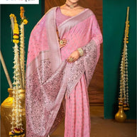 Classic Jacquard Silk Saree with Blouse Piece for Elegant Traditional Look | DS-JYOTI