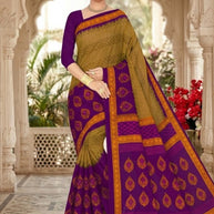 Fancy Cotton Saree with Without Blouse for Premium Ethnic and Traditional Wear | DS-5G