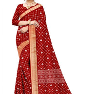 Contemporary Printed Saree with Blouse Piece for Premium Wear  | SBI-REEVA PRO