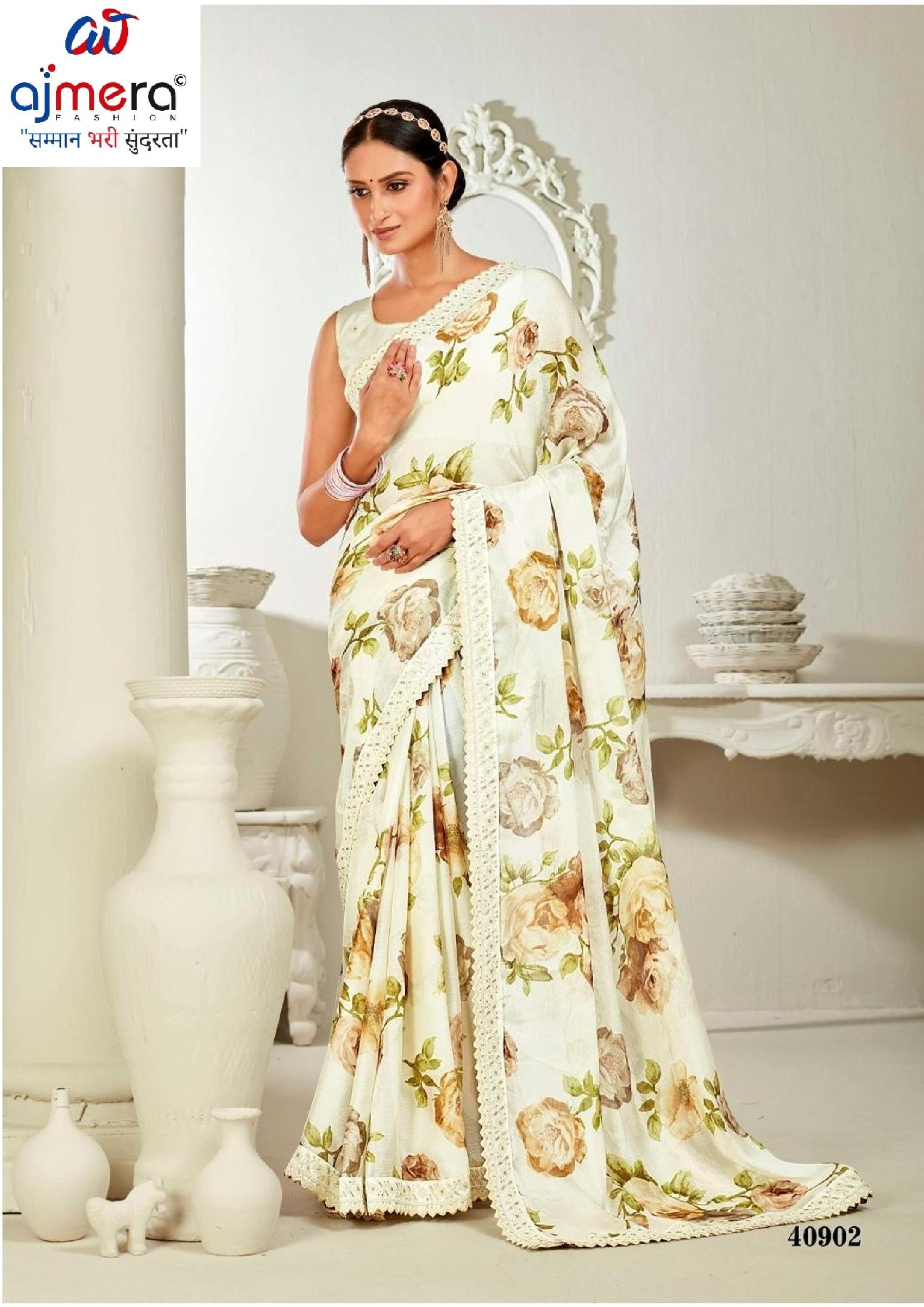 Premium Printed Saree with Matching Blouse Piece for Ethnic Elegance | RDD-GULISTA