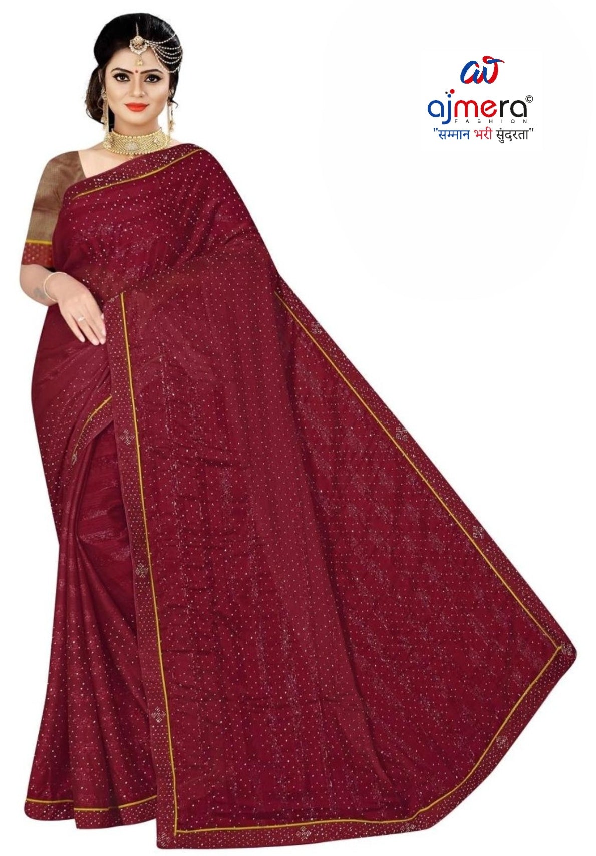 Matching Saree Wholesale with Blouse Piece for Premium Ethnic and Traditional Wear | RAL-DIL BAHAR