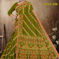 Pure Cotton Saree with Without Blouse for Premium Ethnic and Traditional Wear | TLS-PREETY SILK