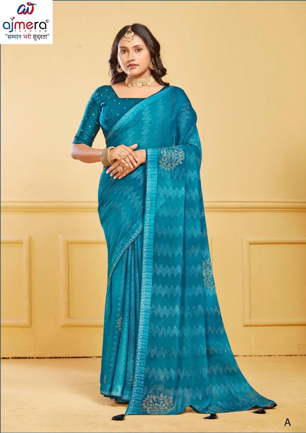Stylish Printed Saree with Blouse Piece for Traditional Celebrations  | RDD-TANVI
