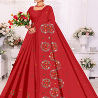 Cotton Saree with Without Blouse for Premium Ethnic and Traditional Wear | PJA-LAILA MAJNU