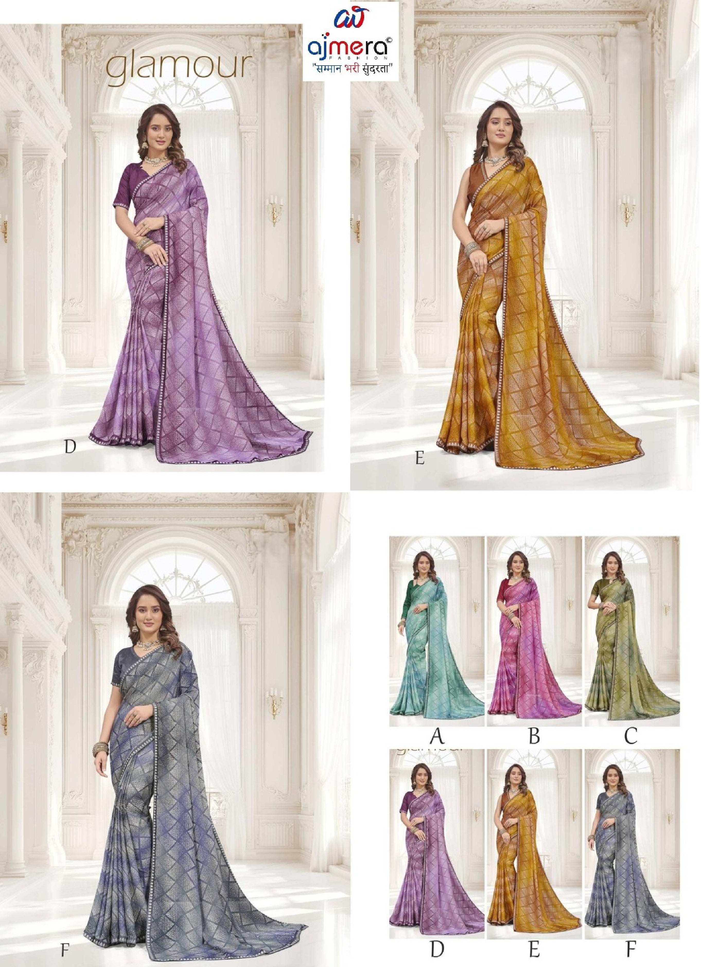 Chic Printed Saree with Blouse Piece for Sophisticated Ethnic Style | RDD-ANKITA