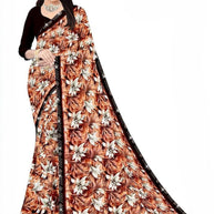 Beautiful Printed Saree with Blouse Piece for Cultural Celebrations | CAS-SILK GEORGEATE
