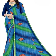 Trendy Printed Saree with Blouse Piece for Women’s Ethnic Wardrobe  | CAS-KHUSHBOO