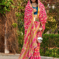 Exclusive Printed Saree with Blouse Piece for Elegant Ethnic Look | VDT-ZOYA BRASSO-32
