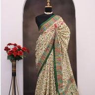 Ganga Blended Silk Saree with Blouse for Premium Ethnic and Designer Wear | ALL-GANGA-04