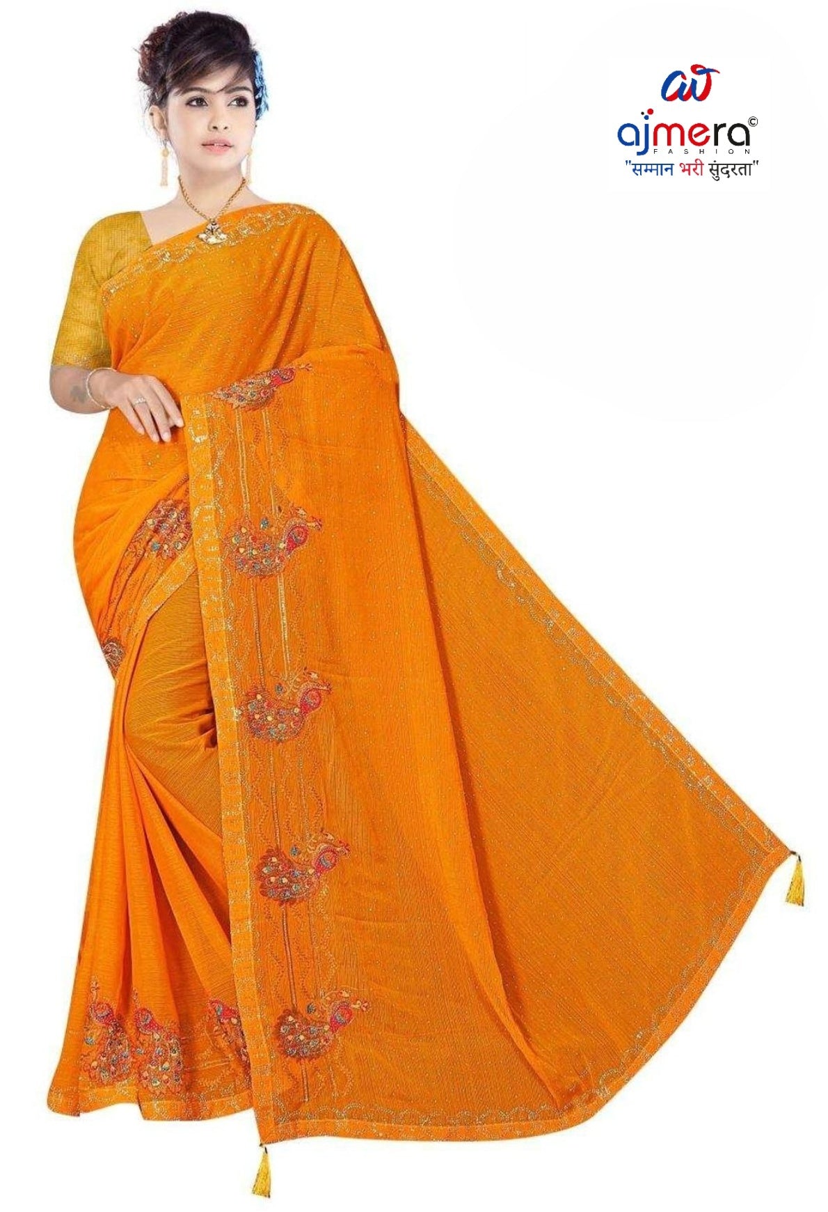 Bulk Saree Supplier with Blouse Piece for Premium Ethnic and Traditional Wear | VKM-ANEK
