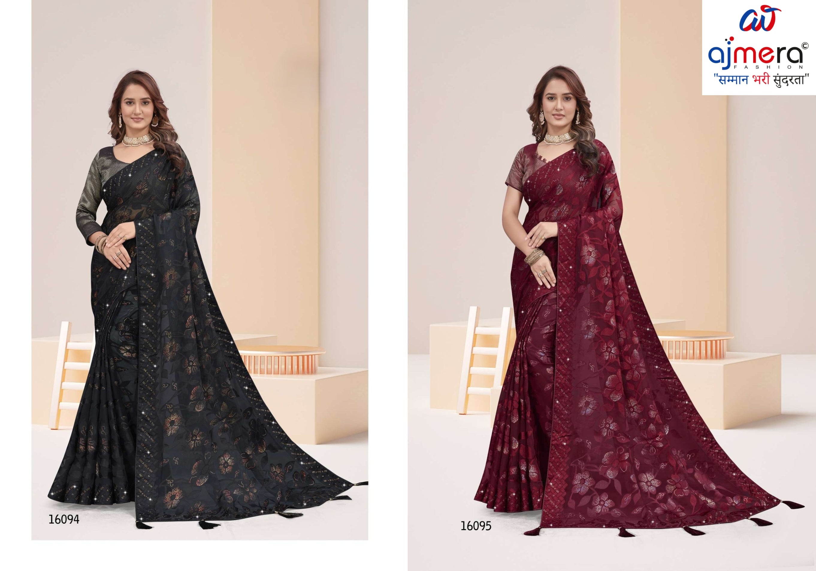 Contemporary Printed Saree with Blouse Piece for Premium Wear  | RDD-YUKTI VOL-60