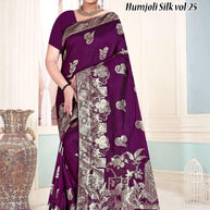 Modern Jacquard Silk Saree With Blouse Piece | TUL-HUMJOLI SILK VOL-25