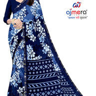 Premium Printed Saree with Matching Blouse Piece for Ethnic Elegance  | CAS-VARMALA