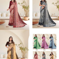 Stylish Printed Saree with Blouse Piece for Traditional Celebrations | RDD-SAPPHIRE VOL-2