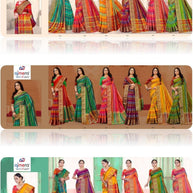 Premium Jacquard Silk Saree without Blouse for Ethnic Celebrations | DNA-KANAK SILK