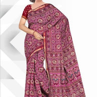 Graceful Printed Saree with Blouse Piece for Modern Ethnic Fashion  | VER-SHANTI-47831