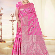 Premium Craft Jacquard Silk Saree With Blouse Piece | TUL-CLEAR SILK VOL-102
