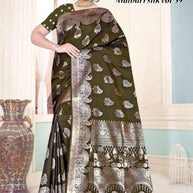 Stylish Jacquard Silk Saree with Blouse Piece for Festive Collection | TUL-MALBARI SILK VOL-59