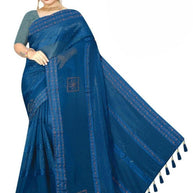 Dyed Matching Saree B2B Supplier with Blouse Piece for Premium Ethnic and Traditional Wear | RAL-CITY PALACE