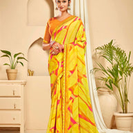 Graceful Printed Saree with Blouse Piece for Modern Ethnic Fashion  | RDD-FEMINA VOL-4